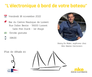 [Conference – Centre Nautique de Lorient]