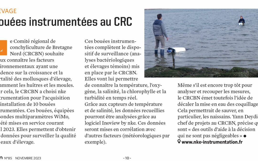 🗞️ Water quality of farmed mollusks